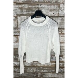 Harper Heritage womens knitted long sleeve‎ beige sweater S
